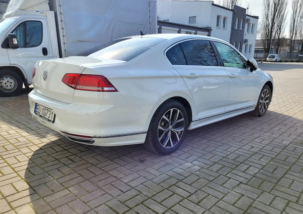 Volkswagen Passat cena 87500 przebieg: 75000, rok produkcji 2018 z Łódź małe 352